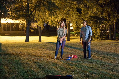 Triumph LED Lighted Cornhole Set - Includes Two Lighted Cornhole Boards and Eight Glowing Cornhole Bags