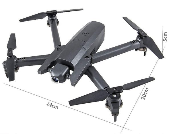 Ranoff GW106 WiFi FPV 720p Camera Headless Foldable Quadrocopter Long Flight Time Drone (B)