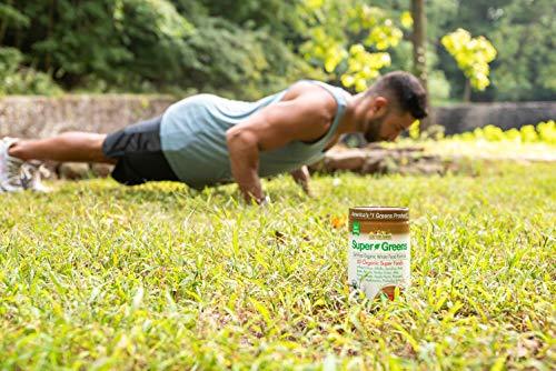 Country Farms Super Greens Chocolate Flavor, 50 Organic Super Foods, USDA Organic Drink Mix, 20 Servings