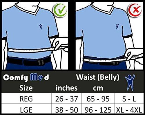 ComfyMed Breathable Mesh Back Brace CM-SB01 (LGE 38" to 50")