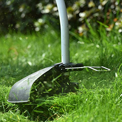 PowerSmart PS8212 7.2 Amp 14-inch Corded String Trimmer, red, Black