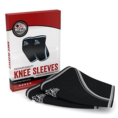 Nordic Lifting Unisex Knee Sleeves Small - Black (1 Pair)