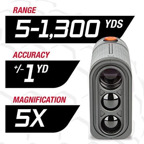 Tasco Tee-2-Green (Standard Version) Golf Laser Rangefinder PlayBetter Pack | 2019 Release | 5X Mag, 1 Yard Accuracy, Scan Mode, Case (+Microfiber Towel & Two CR2 Batteries)