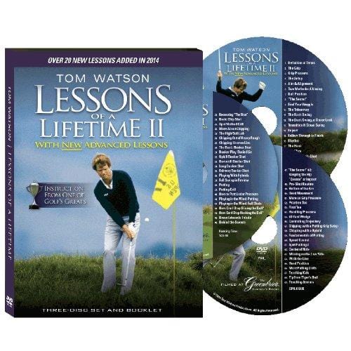 Tom Watson Lessons of a Lifetime Two Discs and Booklet (2010)