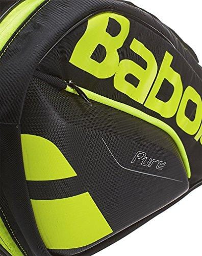 Babolat Pure Tennis Racquet Holder x6, Black/Yellow