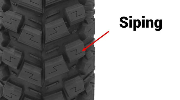 SuperATV A/T Warrior Road Tire - DOT Approved - RZR, X3, General, Maverick, Ranger, Rock & All Terrain UTV - 30" - Standard