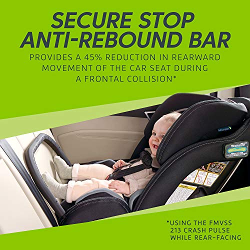 Baby Jogger City View Space Saving All-in-One Car Seat, Monument