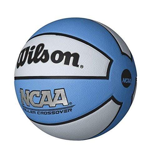 Wilson Killer Crossover Basketball, Carolina Blue/White, Intermediate - 28.5