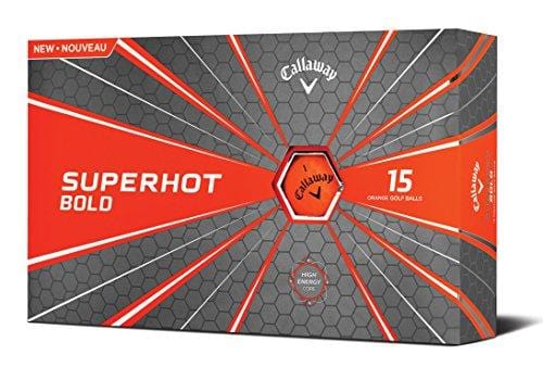 Callaway Golf Superhot Bold Matte Golf Balls (Pack of 15), Orange [product _type] Callaway - Ultra Pickleball - The Pickleball Paddle MegaStore
