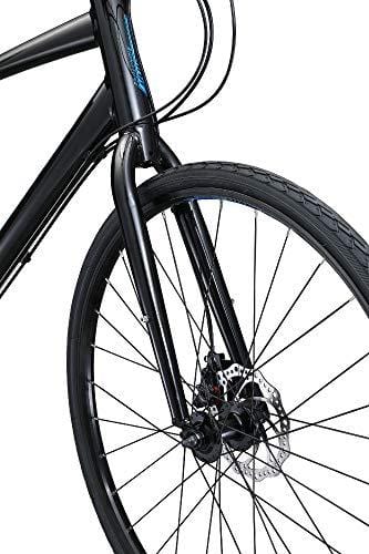 Schwinn Vantage F3 700c Sport Hybrid Road Bike with Flat Bar and Disc Brakes, 60cm/Extra Large Frame, Black