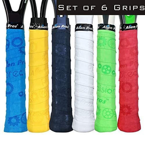 Alien Pros X-Dry Tennis Overgrip Tape (6-Pack) Perfect for Your Tennis Racket, Racquetball Grip, Squash Racquet and More [product _type] Alien Pros - Ultra Pickleball - The Pickleball Paddle MegaStore