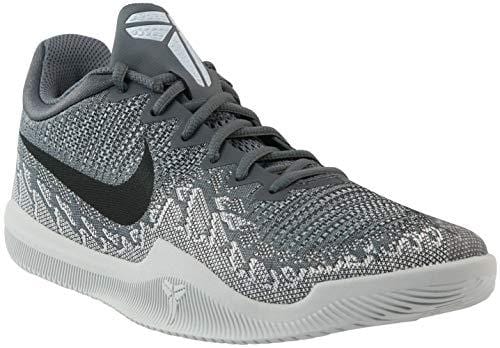 Nike Men's Mamba Rage Basketball Shoes Dark Grey/Black/Pure Platinum/White Size 11 M US