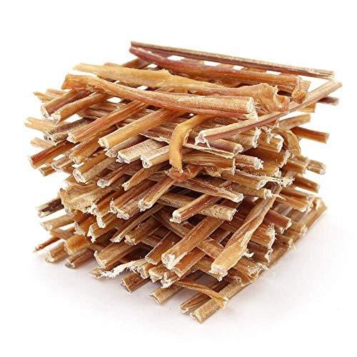 GigaBite 6" Skinny Odor-Free Bully Sticks (100 Pack) - USDA & FDA Certified All Natural, Free Range Beef Pizzle Dog Treat - by Best Pet Supplies
