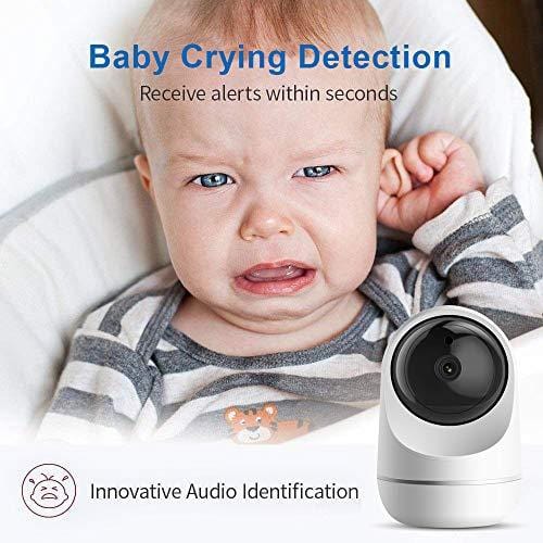 VIDEN WiFi IP Camera 1080P, Security Camera Pet/Dog/Elder/Baby Camera Monitor, with Night Vision/Motion Detection/Two-Way Audio, Works with Android/iOS[New 2019]