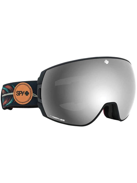 Spy Optic Legacy Spy+Wiley Miller Happy Gray Green W/Silver Spectra+Happy Yellow One Size