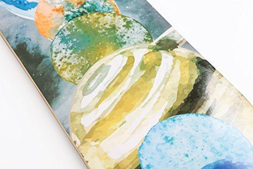 VOLADOR 42inch Freeride Longboard Complete Cruiser (Drop Through Deck - Camber concave)(Solar)