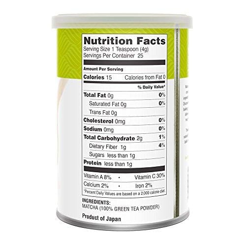 Matcha Love Culinary Matcha 3.5 Ounce Finely Milled Green Tea Leaves, Japanese Style Matcha Powder, Antioxidant Rich, Good Source of Vitamin C