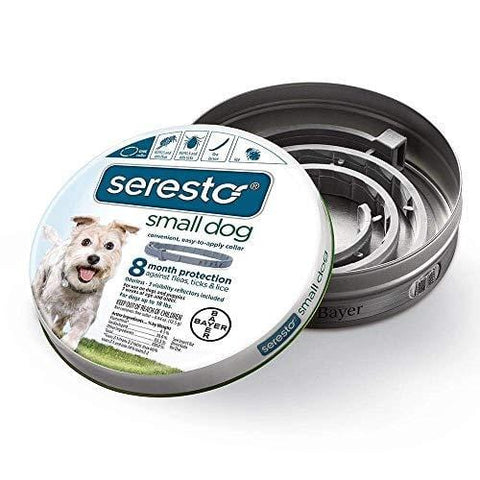 Bayer Animal Health Seresto Flea Tick 8 Month Collar for Small Dogs up to 18lbs