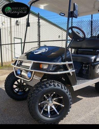 EZGO TXT Electric Golf Cart 2001-2013 6" STEELENG Lift Kit + 12" Steeleng Wheels and 23" All Terrain Tires - Set of 4 (GOLF CART NOT INCLUDED) [product _type] Golf Cart Tire Supply - Ultra Pickleball - The Pickleball Paddle MegaStore