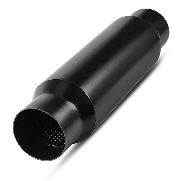 Universal Muffler 3" Inlet & 3" Outlet, AUTOSAVER88 Stainless Steel High Performance Race Welded 3" Exhaust Muffler for Truck, 16" Overall Length