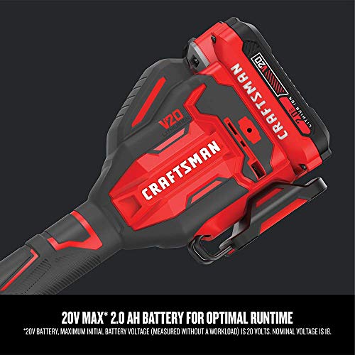 CRAFTSMAN V20 WEEDWACKER Cordless String Trimmer with Quickwind, 13In Ultra Pickleball