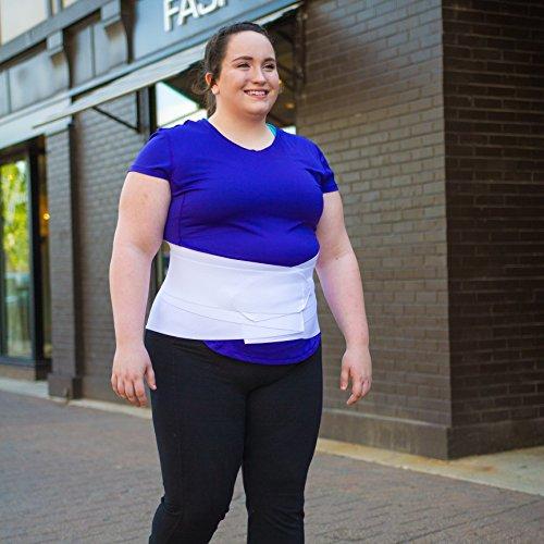 BraceAbility Women's Back Brace for Female Lower Back Pain Treatment & Lumbar Support (2XL)