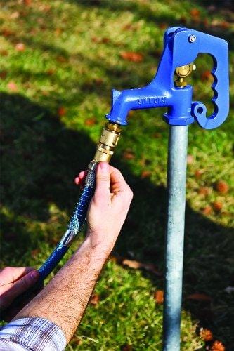 Camco 50ft Premium Drinking Water Hose - Lead Free, Anti-Kink Design, 20% Thicker Than Standard Hoses (5/8"Inside Diameter) (22853)