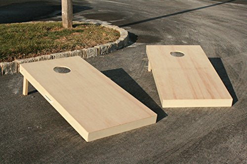 Triumph All-Wood Recreation 2x3 Cornhole Set - Includes 2 Boards, 8 All-Weather Cornhole Bags