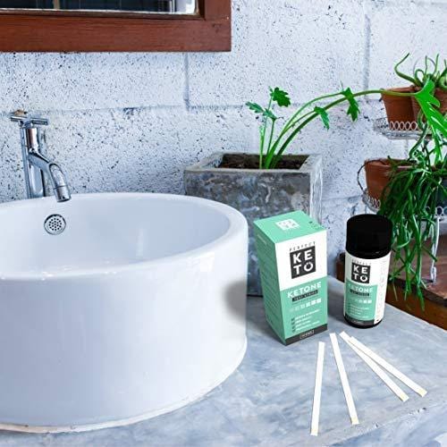 Perfect Keto Ketone Testing Strips: Test Ketosis Levels on Low Carb Ketogenic Diet, 100 Urinalysis Tester Strips Best for Accurate Meter Measurement of Urine Ketones Tests: by Perfect Keto