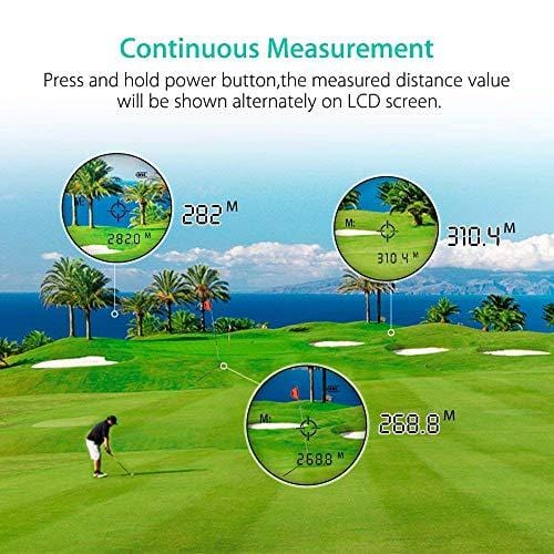 BOBLOV 650Yards Golf Rangefinder with Pinsensor Support Vibration On/Off and USB Charging Flag Lock Distance Speed Measurement Range Finder (LF600G Without Slope) (LF600G Without Slope)