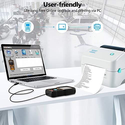 FOXWELL NT301 OBD2 Scanner Professional Enhanced OBDII Diagnostic Code Reader