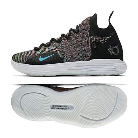 Nike Zoom KD11 (GS) Drew League AH3465-001 Black/Violet/Crimson/Blue Kids Shoes (5Y)