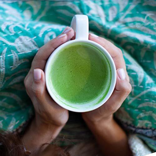 Tenzo Tea (Whisk Included in Box) - Ceremonial Grade Matcha Green Tea Powder (For Sipping as Tea) - USDA Organic, Kosher, Vegan, Paleo/Keto Friendly (30 Gram + Whisk)