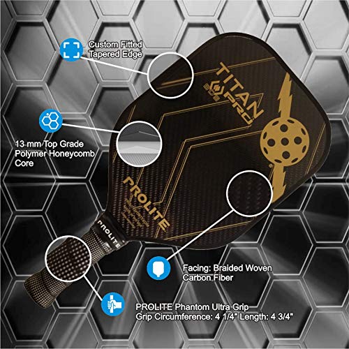 PROLITE Titan Pro BDS – Premium Metallic Edition (Silver Lining)