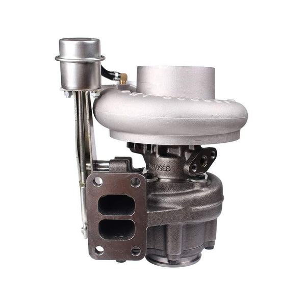 Diesel Turbocharger HX35 HX35W Turbo with Internal Wastegate Turbine Fit for 99 to 02 Dodge Ram 2500 3500 5.9L Truck 6BT Cummins Engine (HX35/HX35W 3592766)