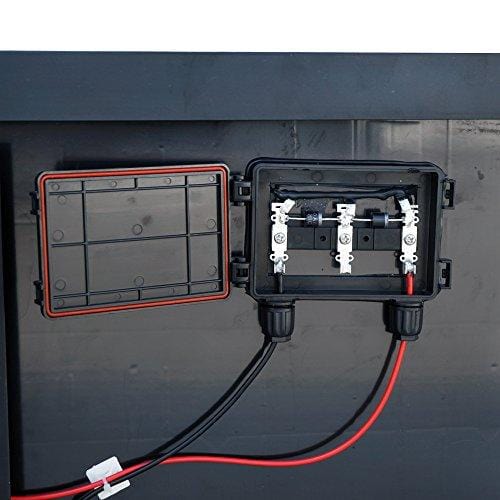 ECO-WORTHY 120 Watt 12Volt Off Grid Monocrystalline Portable Foldable Solar Panel Suitcase with Charge Controller