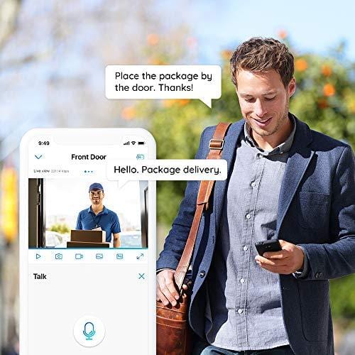 Reolink Argus 2+Solar Panel | Wireless Rechargeable Battery-Powered Security Camera for Outdoor Home Surveillance, 1080p HD 2-Way Audio Starlight Night Vision with PIR Motion Sensor SD Card Slot