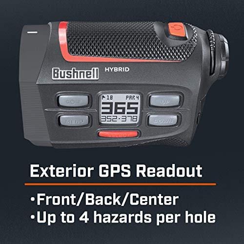 Bushnell Hybrid Golf Laser Rangefinder GPS (Renewed)
