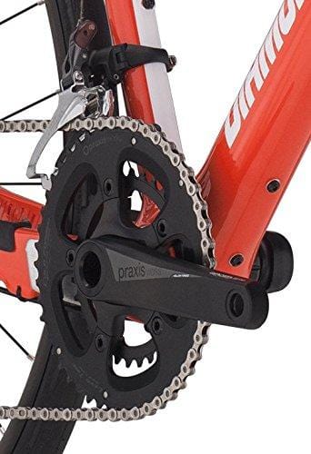 Diamondback Bicycles Haanjo 7C Carbon Gravel Adventure Road Bike, Orange, 59cm/X-Large