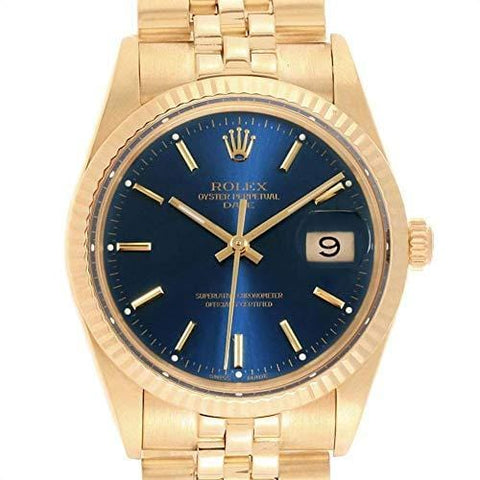 Rolex Vintage Collection Automatic-self-Wind Male Watch 15037 (Certified Pre-Owned)