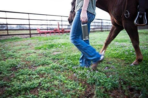 YETI Rambler 18 oz Stainless Steel Vacuum Insulated Bottle with Cap, Charcoal