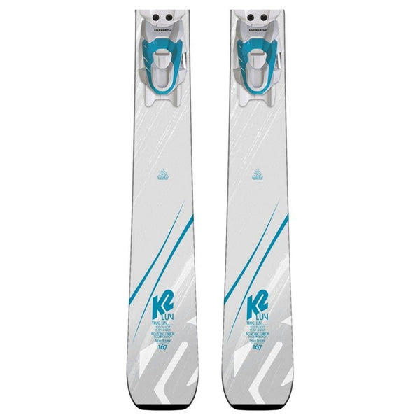 K2 True Luv Womens Skis with ER3 10 TCX Bindings 2019-160cm