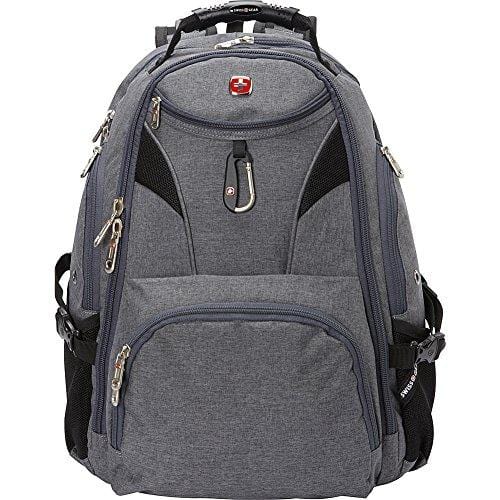 SwissGear Travel Gear 5977 Scansmart TSA Laptop Backpack for Travel, School & Business - Fits 17" Laptop - (Black)