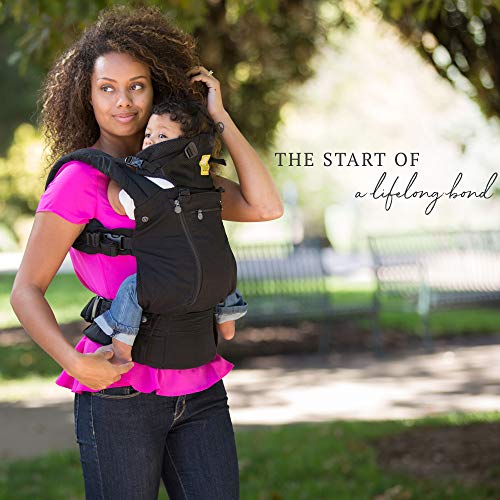 LÍLLÉbaby Complete All Seasons SIX-Position 360° Ergonomic Baby & Child Carrier, Black