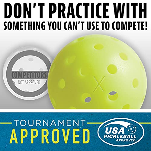 Franklin Sports Half Court Size Pickleball Net by Franklin Pickleball - Includes 10ft Net, (2) Paddles, and (2) X-40 USA Pickleball Approved Pickleballs