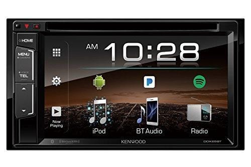 Kenwood DDX25BT 6.2in 2-Din In-Dash DVD Monitor Bluetooth Receiver Sirius/MP3/WMA (Renewed)