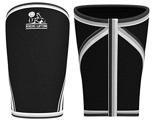 Nordic Lifting Unisex Knee Sleeves Small - Black (1 Pair)