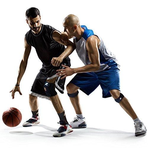 Sleeve Stars Knee Support Brace with Neoprene Compression Stabilizer, Open Patella & Adjustable Straps for Basketball, Arthritis, Running and Hiking