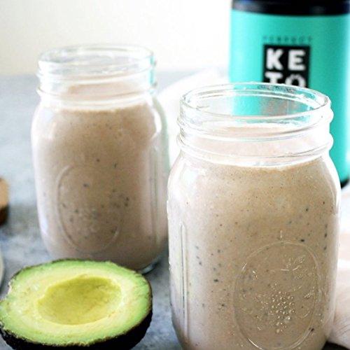 Perfect Keto Protein Powder Unflavored: Grassfed Collagen Peptides Low Carb Keto Drink Supplement With MCT Oil Powder - Best as Keto Drink Creamer or added to Ketogenic Diet Snacks Paleo & Gluten Free