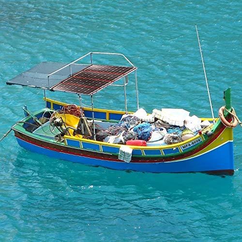 DOKIO Foldable Solar Panel 200 Watts 12 Volts Monocrystalline with Inverter Charge Controller